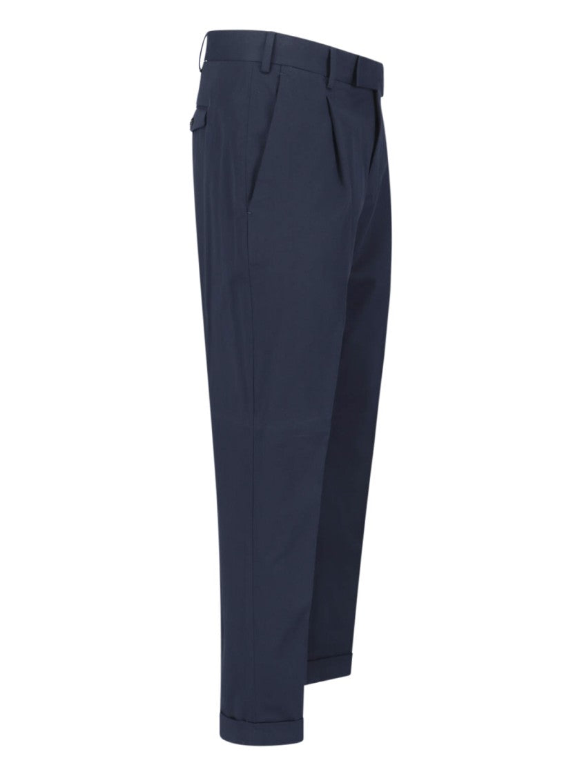 Pt Torino Tailored Trousers With Straight Leg Cut