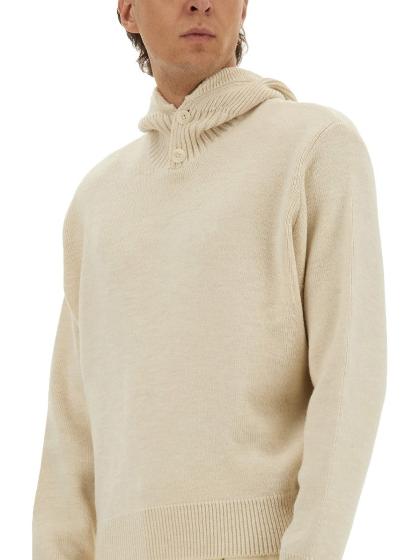 Lemaire Relaxed Fit Hooded Sweater