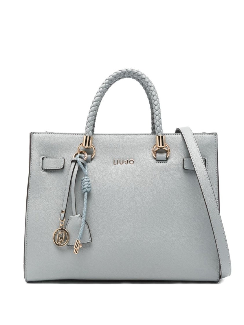 Liu Jo Rectangular Handbag With Braided Top Handles