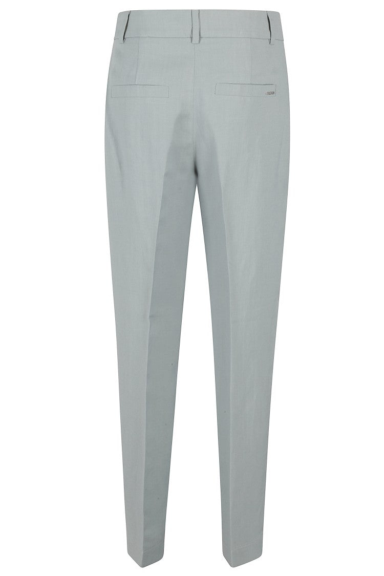 Seventy Tailored Viscose Pants - Green