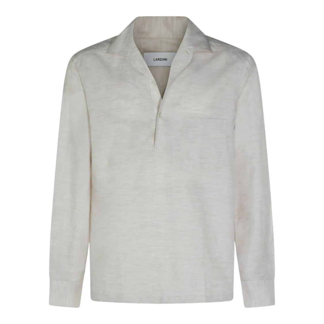 Lardini Relaxed Fit Casual Shirt With Textured Fabric