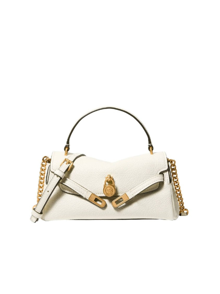 Michael Kors Elongated Rectangular Flap Shoulder Bag With Top Handle