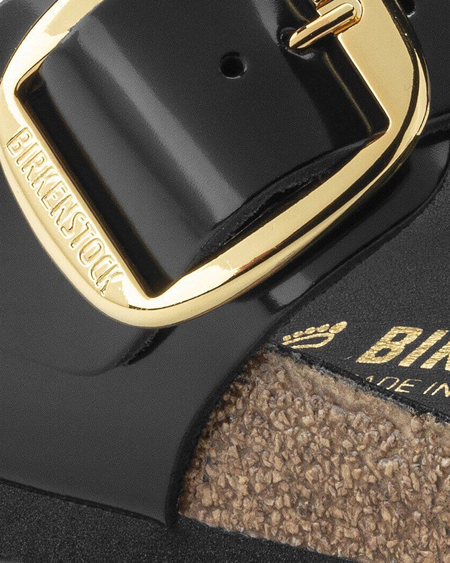 Birkenstock Black Gizeh Big Buckle Slide