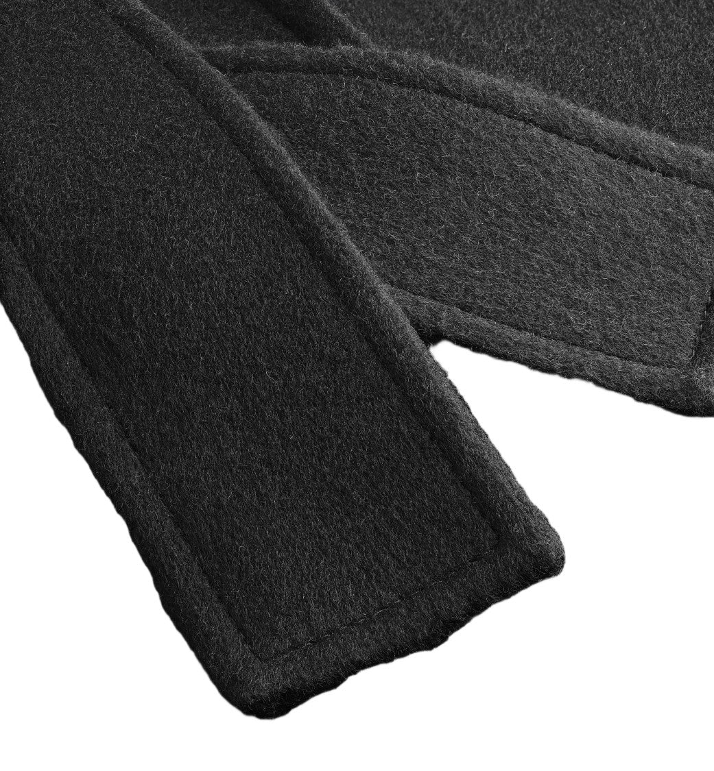 Christian Dior Long Shawl Collar Wrap Coat