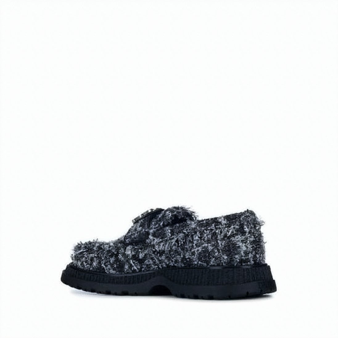 Dior Textured Cotton Loafers With Chunky Rubber Sole