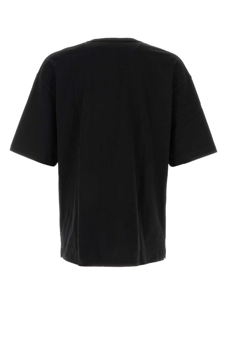Lemaire Black Cotton T-Shirt