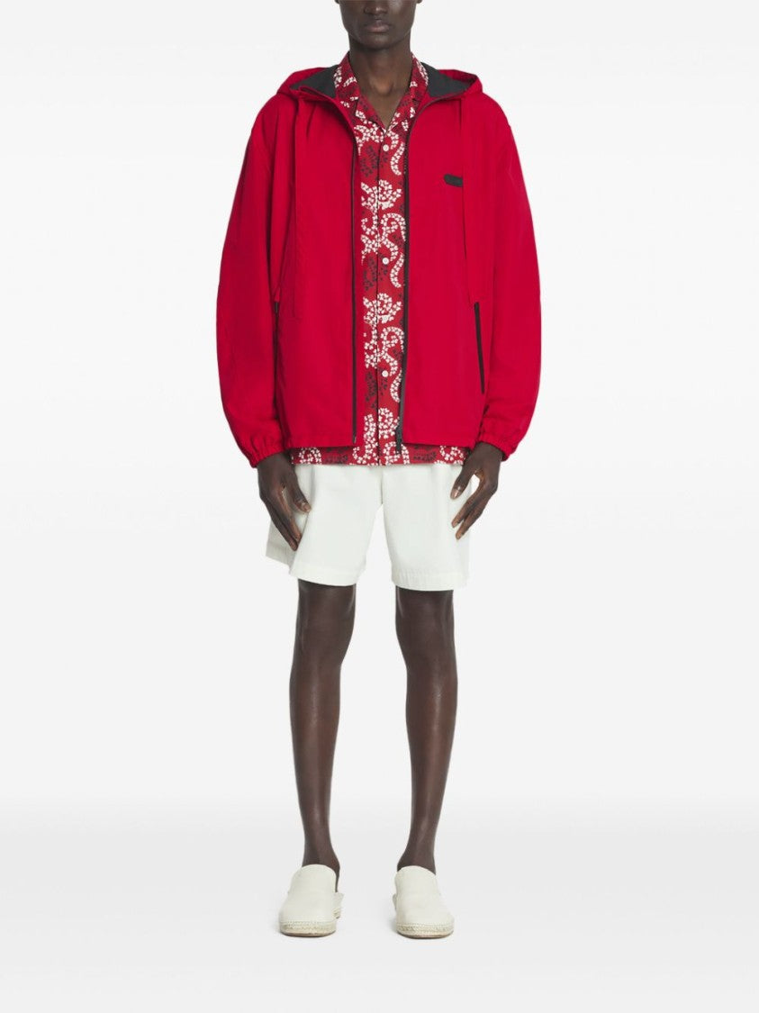 Lanvin Cuban Collar Short-Sleeved Shirt