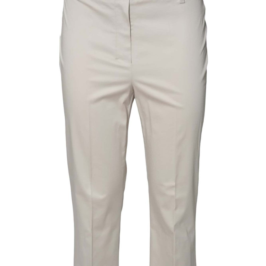 Max Mara Felice Skinny Pants In Beige Satin