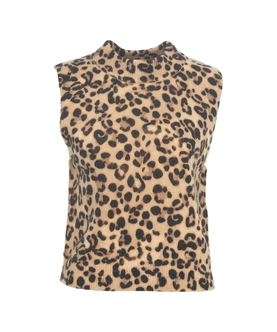 Semi Couture Animal Print Sweater