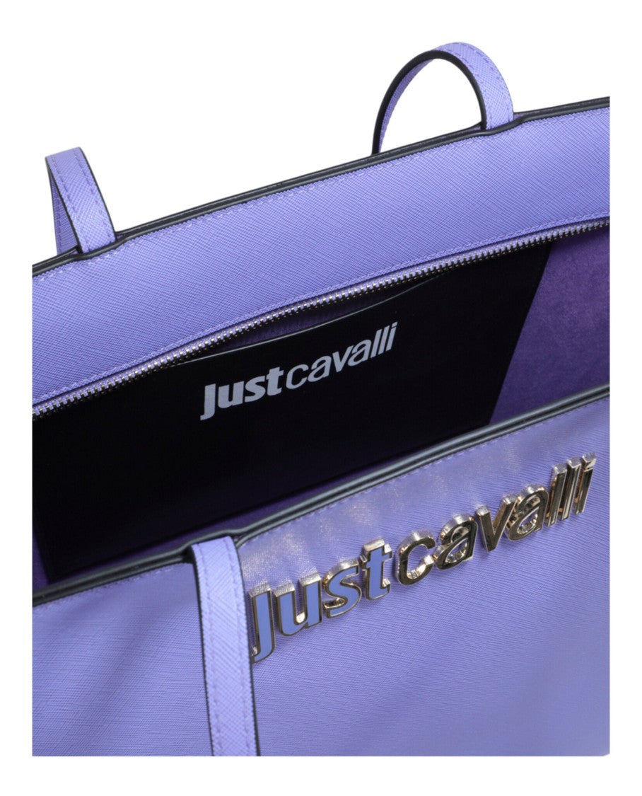 Just Cavalli Logo Tote