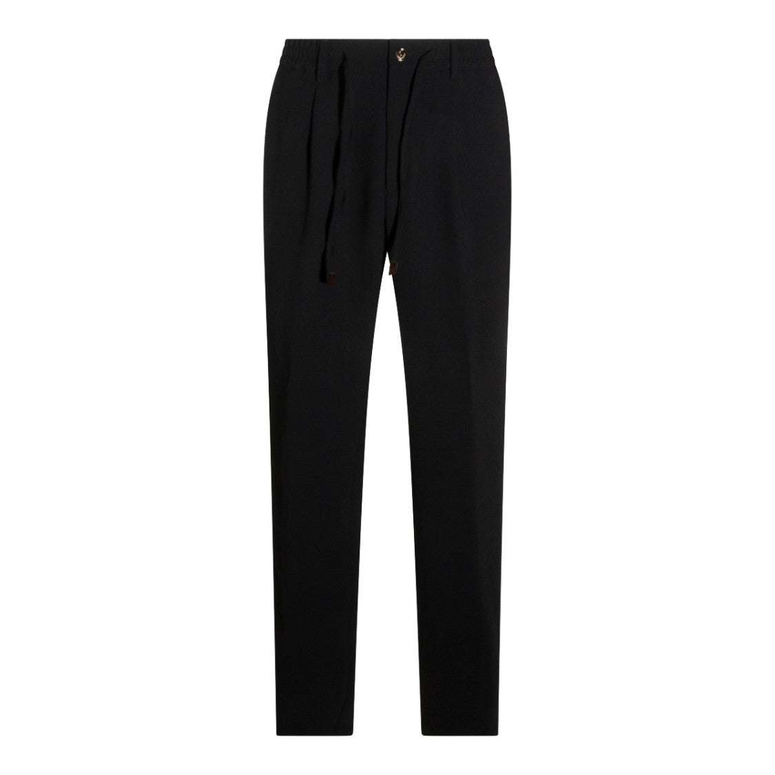 Montecore Tapered High-Waist Trousers With Pleated Front