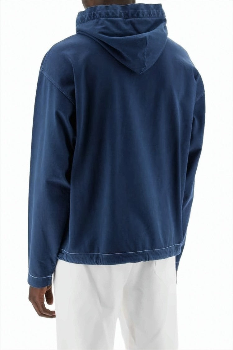 Stone Island Relaxed Fit Cropped Hoodie