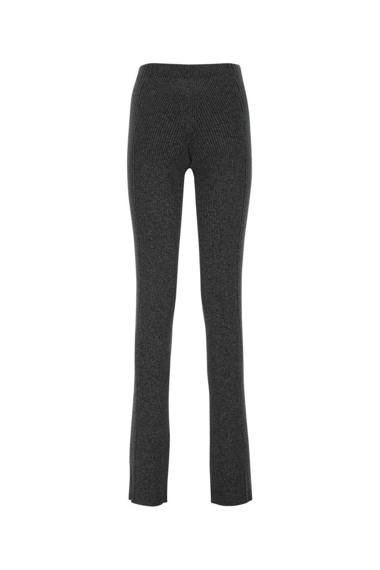 Dion Lee Melange Black Polyester Blend Pant