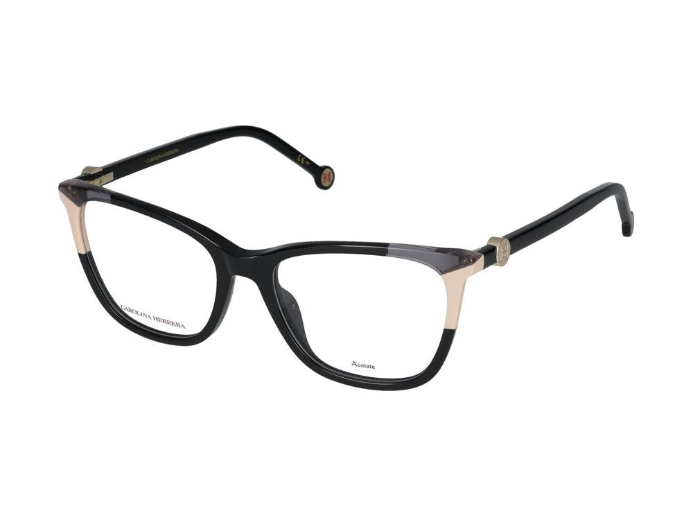 Carolina Herrera Eyeglasses Ch 0057 Kdx Black Nude 53/17/145