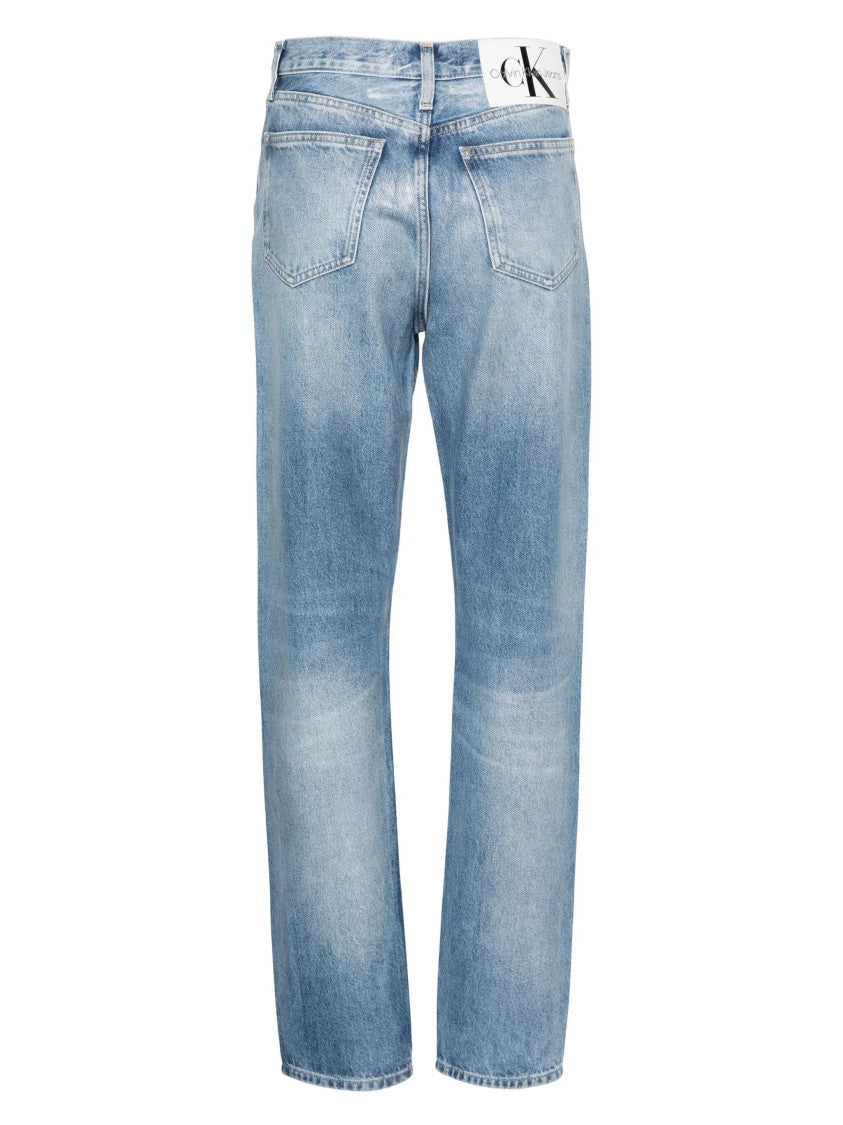 Calvin Klein Jeans Light Blue Skinny Jeans With Five-Pocket Design