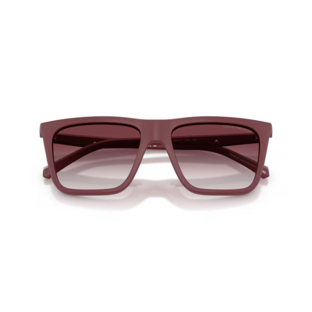 Emporio Armani 0Ea4258 Square Frame Sunglasses With Matte Finish