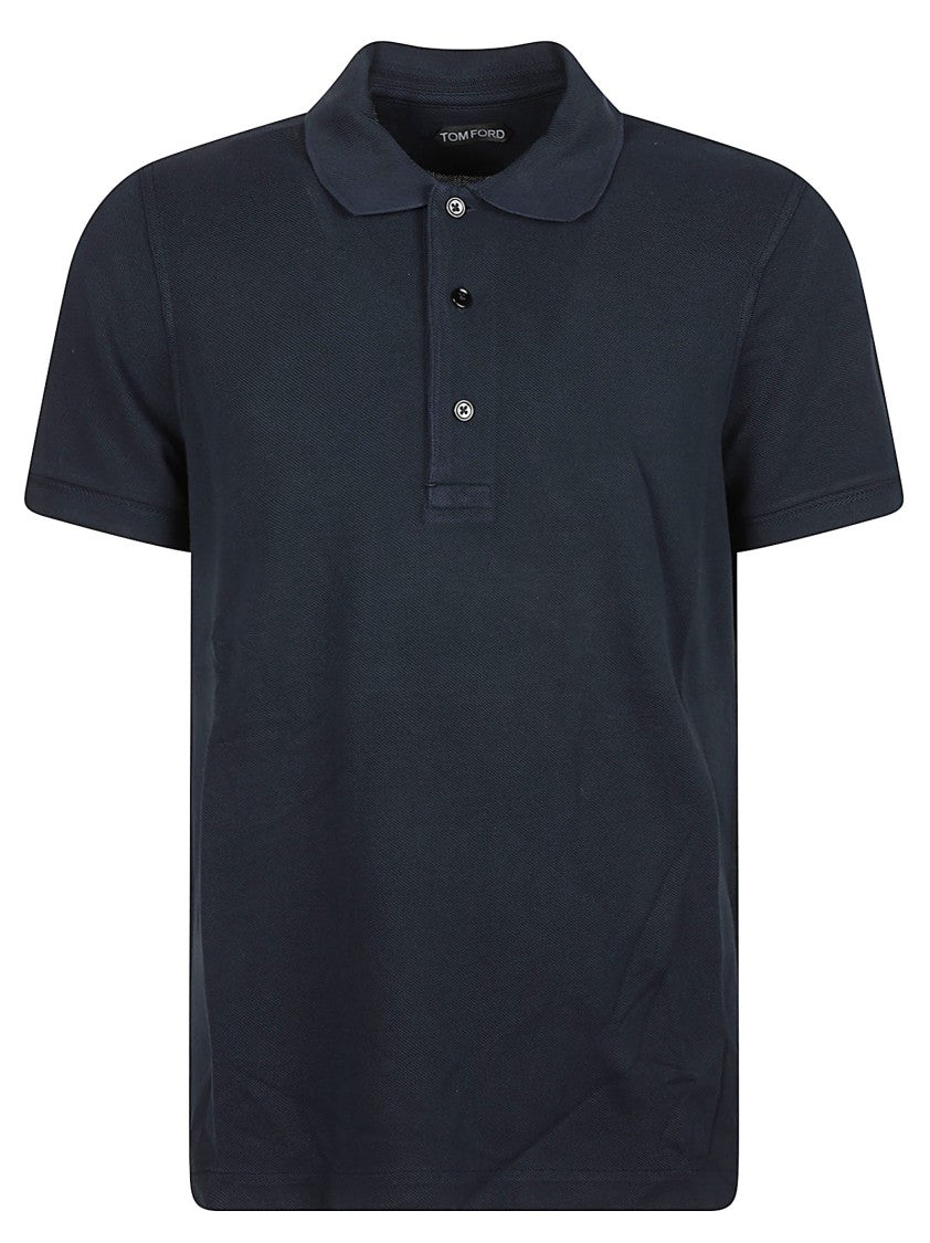 Tom Ford Short Sleeve Lyocell-Blend Polo Shirt