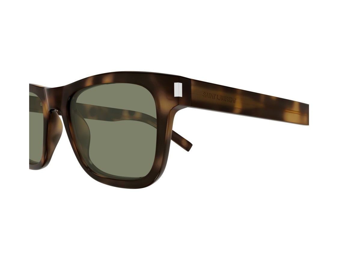 Saint Laurent Sl 819 Metallic Tortoiseshell Square Sunglasses