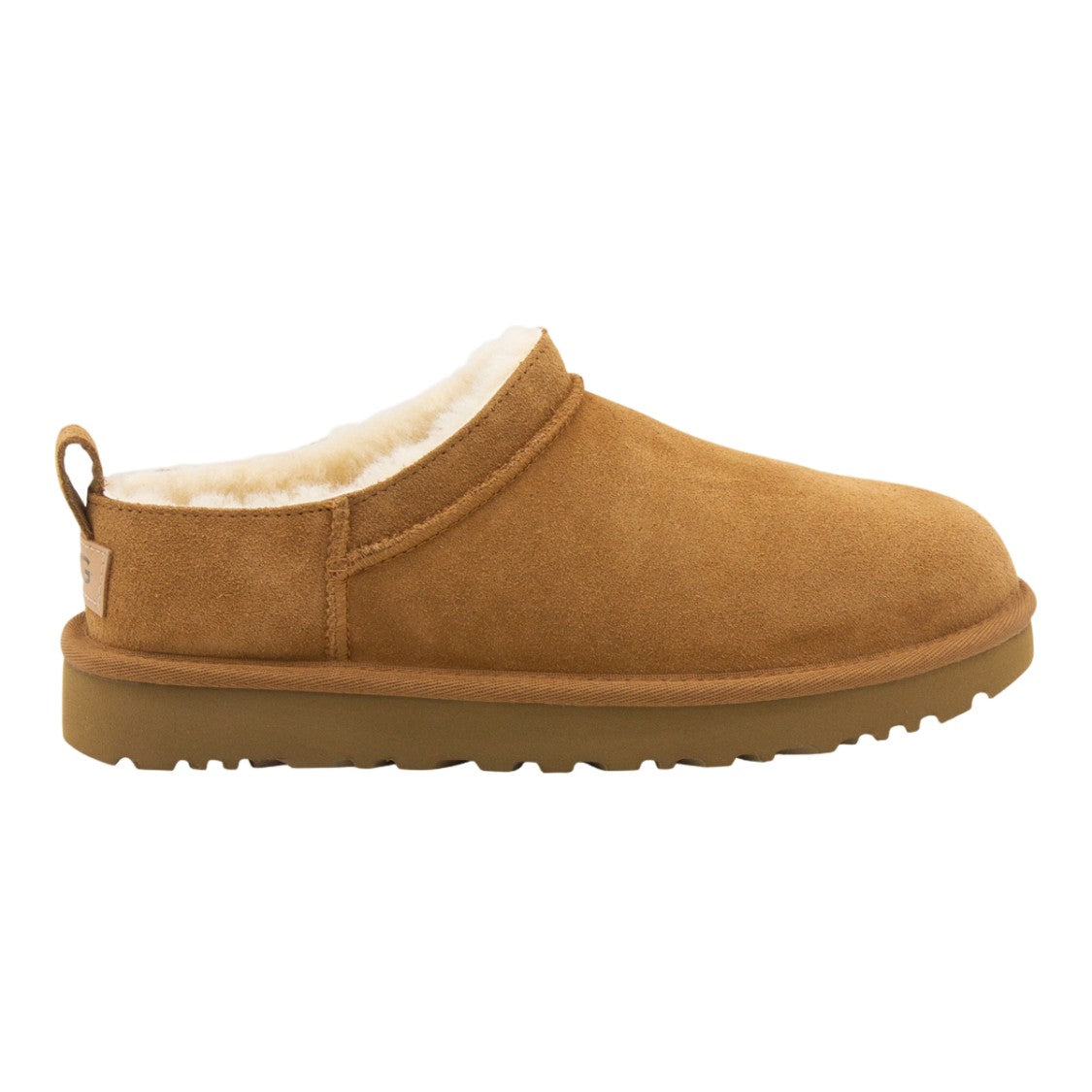 Ugg Slip-On Suede Boots With Plush Interior