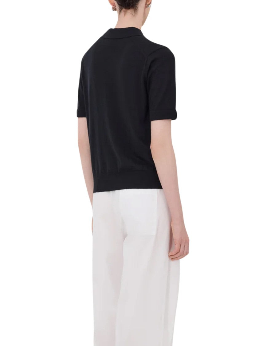 Loulou De Saison Short-Sleeved Polo Shirt With Boxy Fit