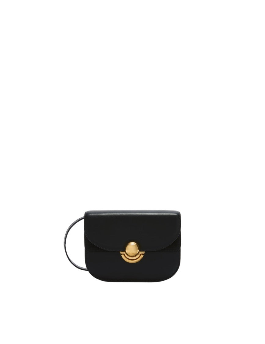Furla Sfera Mini Leather Crossbody Bag, Black