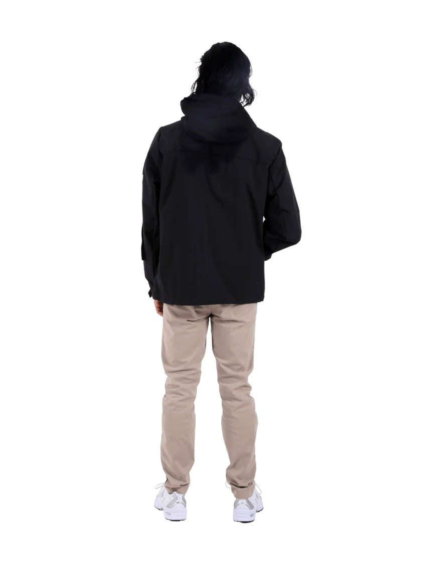 Outhere Black Technical Hooded Jacket