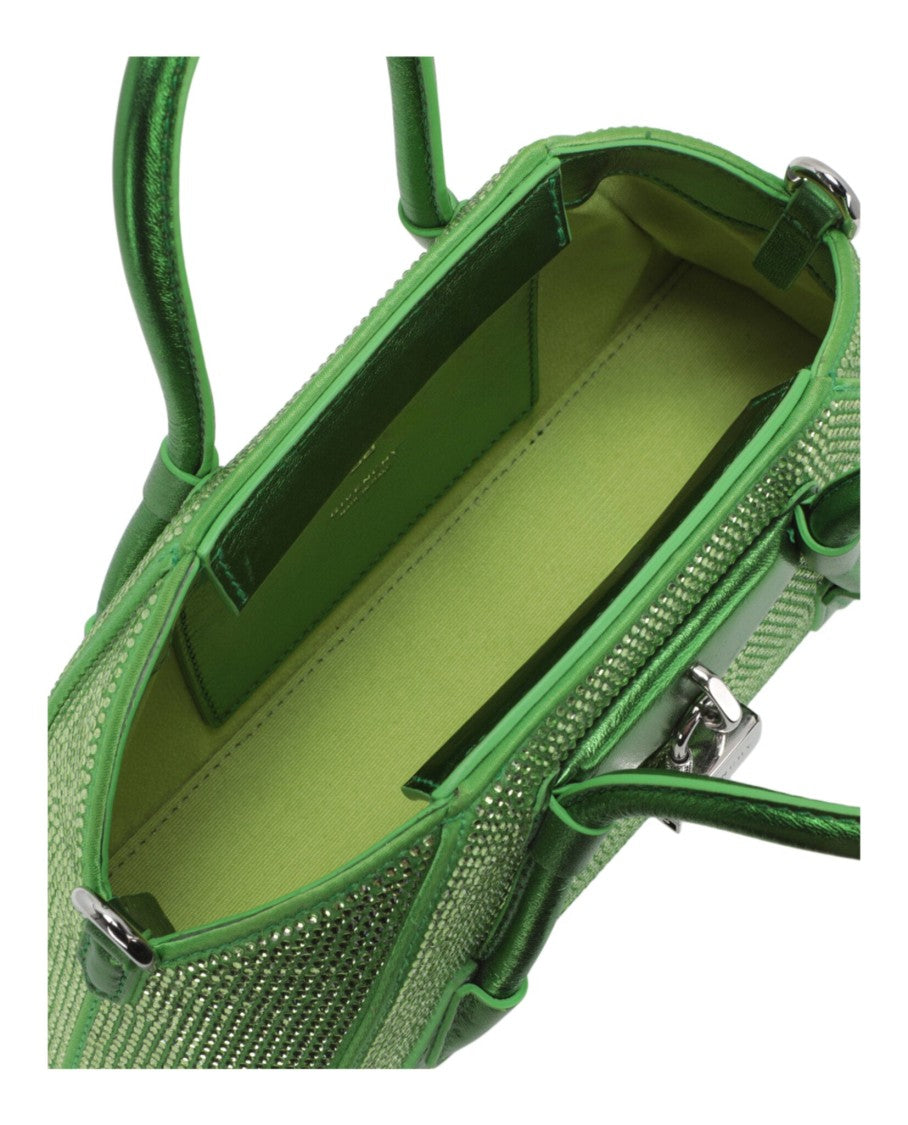 Givenchy Mini Antigona Stretch Top Handle Bag In Satin