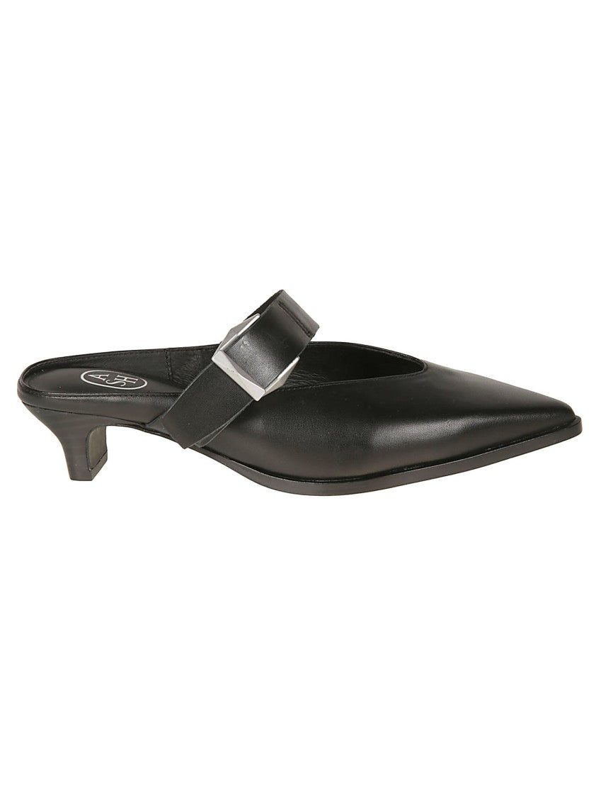 Ash Tessa Pointed Toe Leather Mules