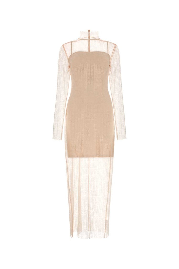 Givenchy Pink Lace 4G Dress
