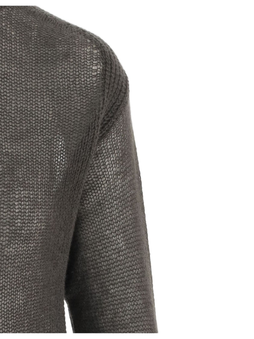 Sa Su Phi Cashmere Knit Sweater With Ribbed Details