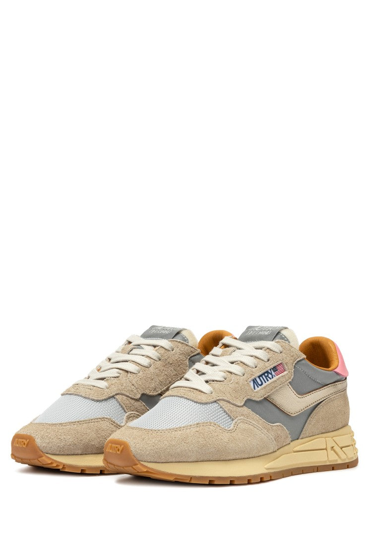 Autry Reelwind Suede Mesh Sneakers