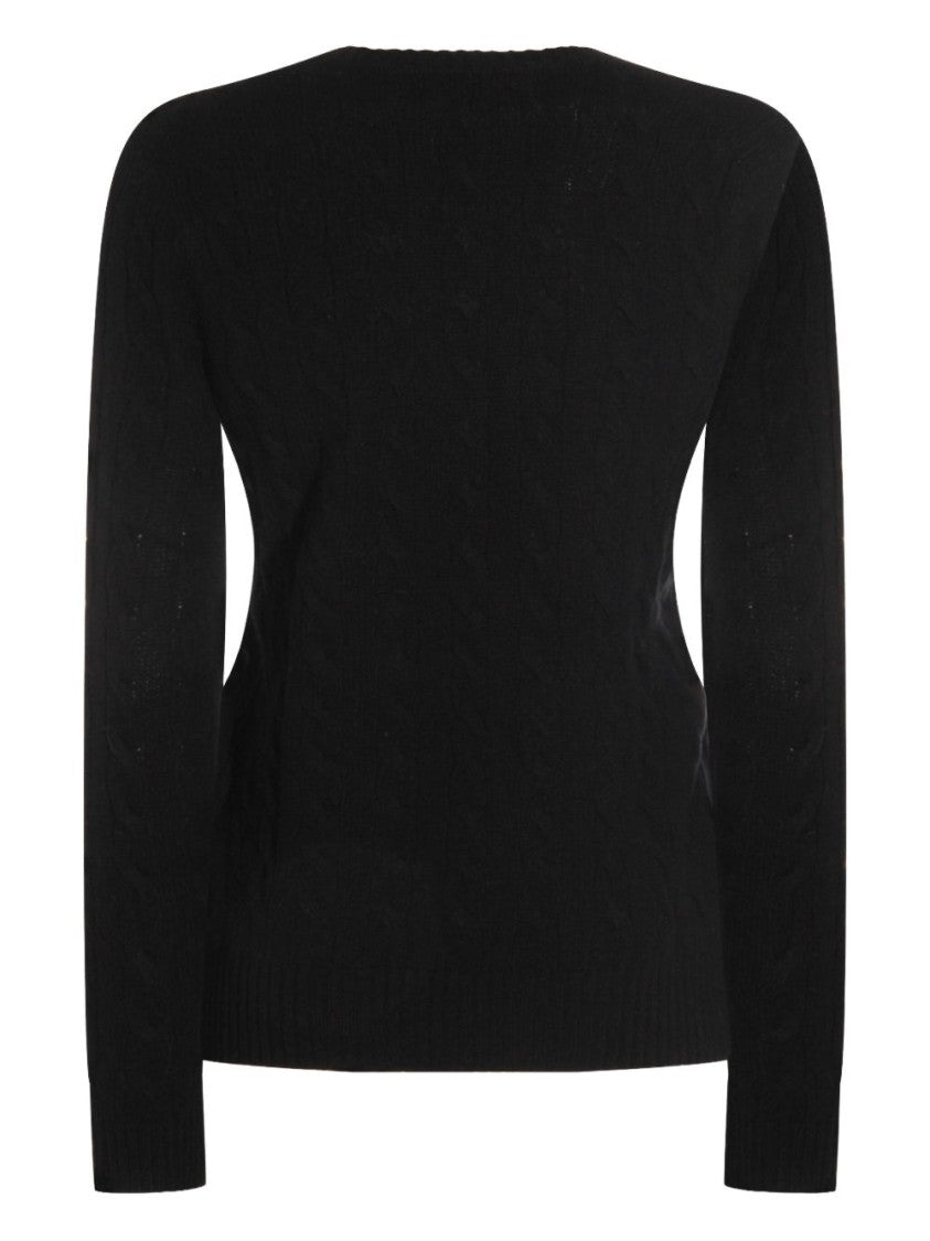 Polo Ralph Lauren V-Neck Cable Knit Sweater