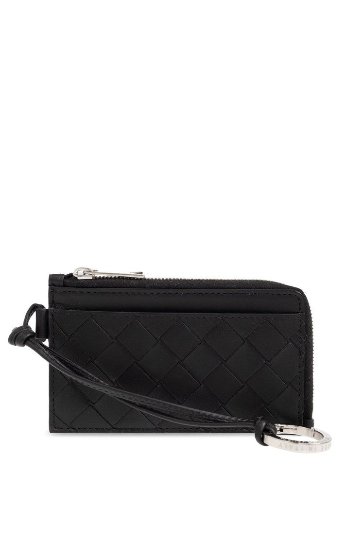 Bottega Veneta Woven Leather Card Wallet