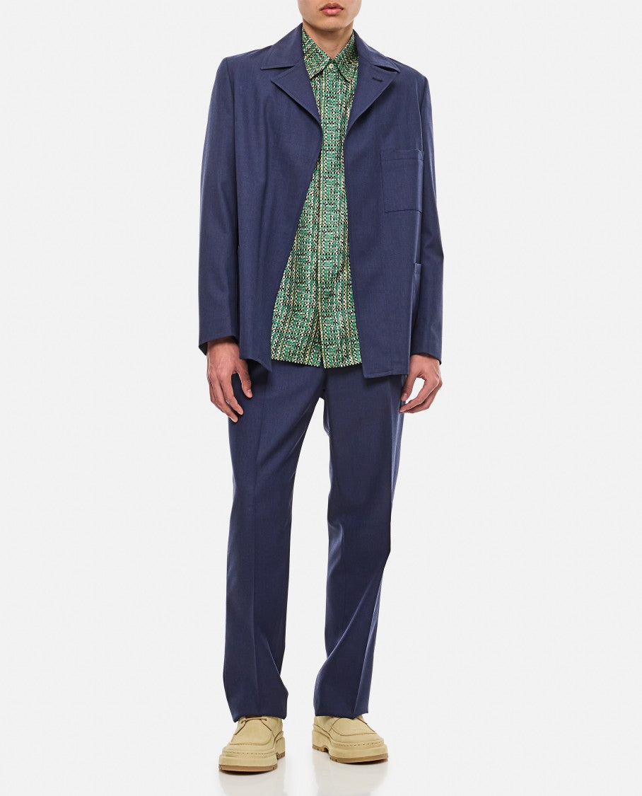 Fendi Dyed Wool Jacket