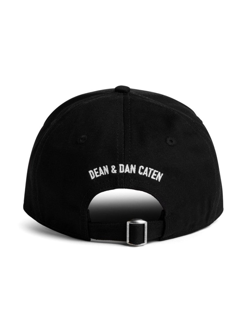 Dsquared2 Contemporary Black And White Baseball Cap