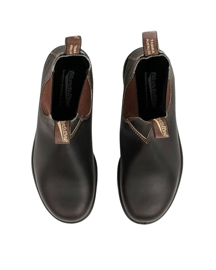 Blundstone Brown Cowhide Leather Ankle Boots