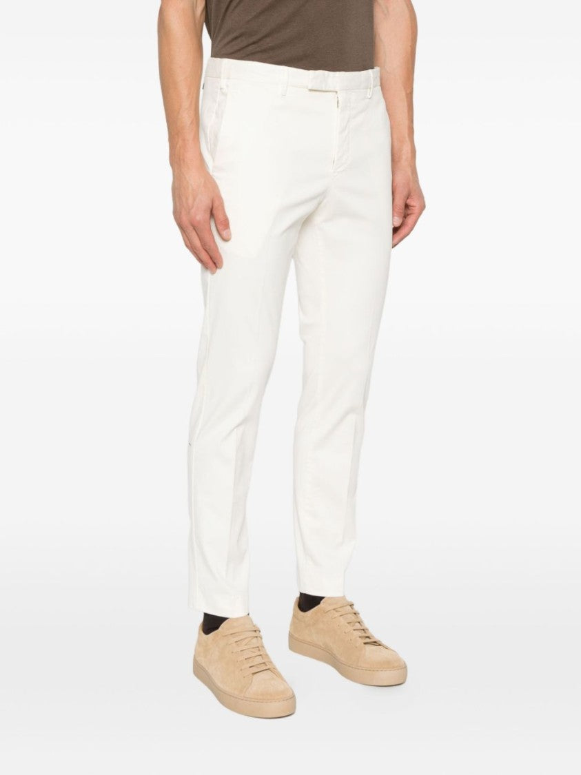 Pt Torino Mid-Rise Trousers With Tailored Fit