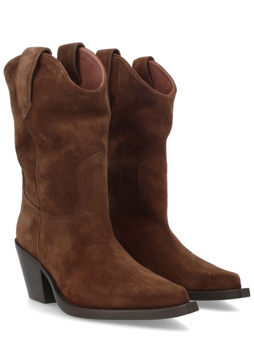 Paris Texas Dakota Mid-Calf Pointed Western Boots