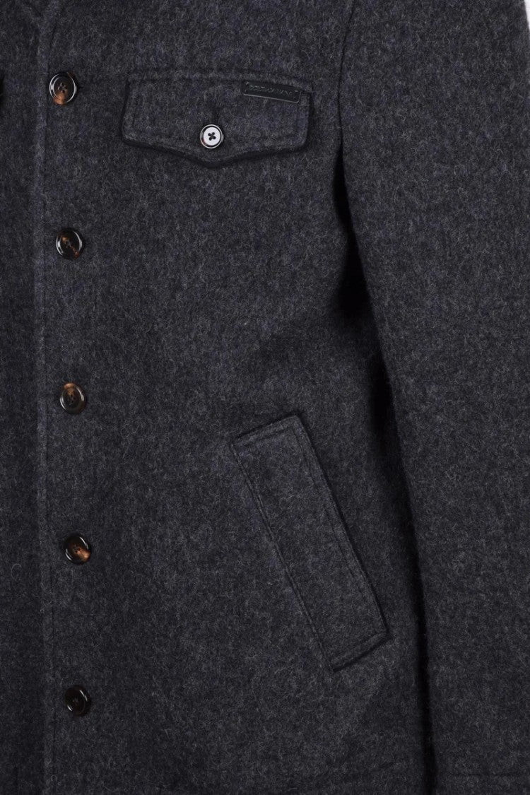 Dolce & Gabbana Wool Coat - Grey
