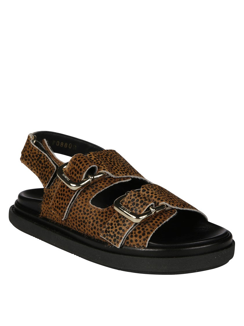 Alohas Harper Soft Spotted Leather Sandals