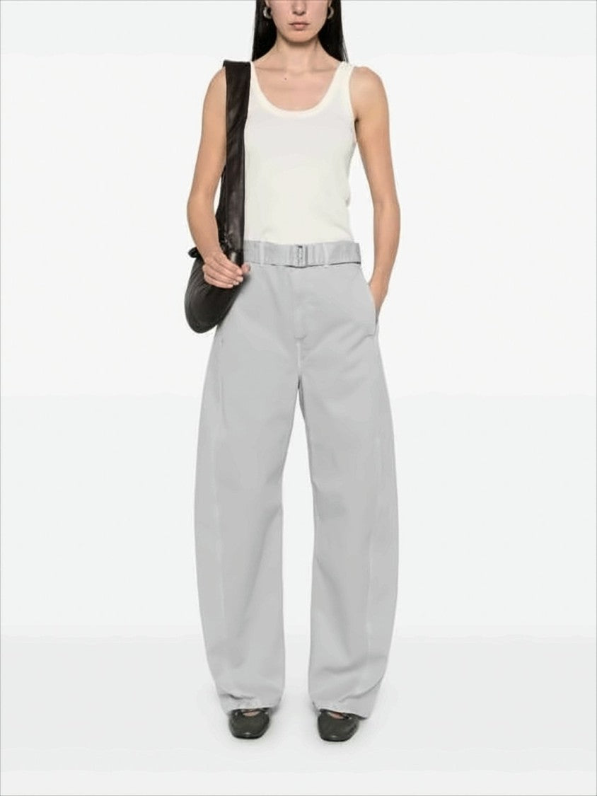 Lemaire Scoop Neck Sleeveless Cotton Tank Top