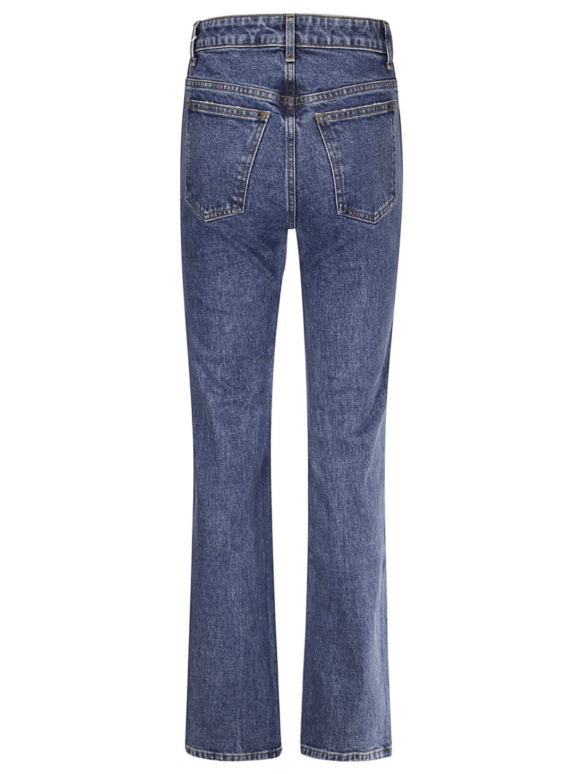 Khaite Classic Five Pocket High Waist Jeans