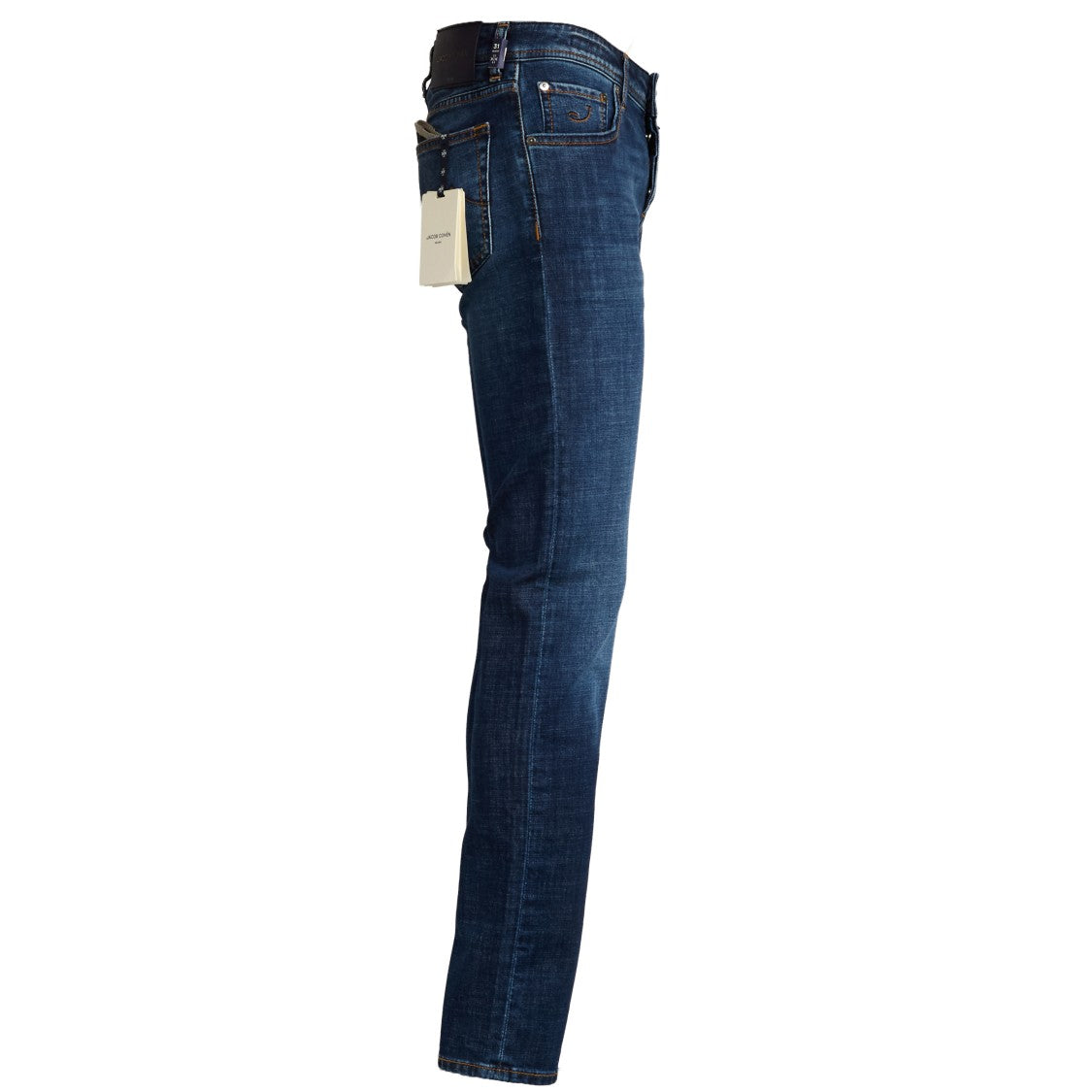 Jacob Cohen Slim Fit Denim Jeans With Classic Five-Pocket Design
