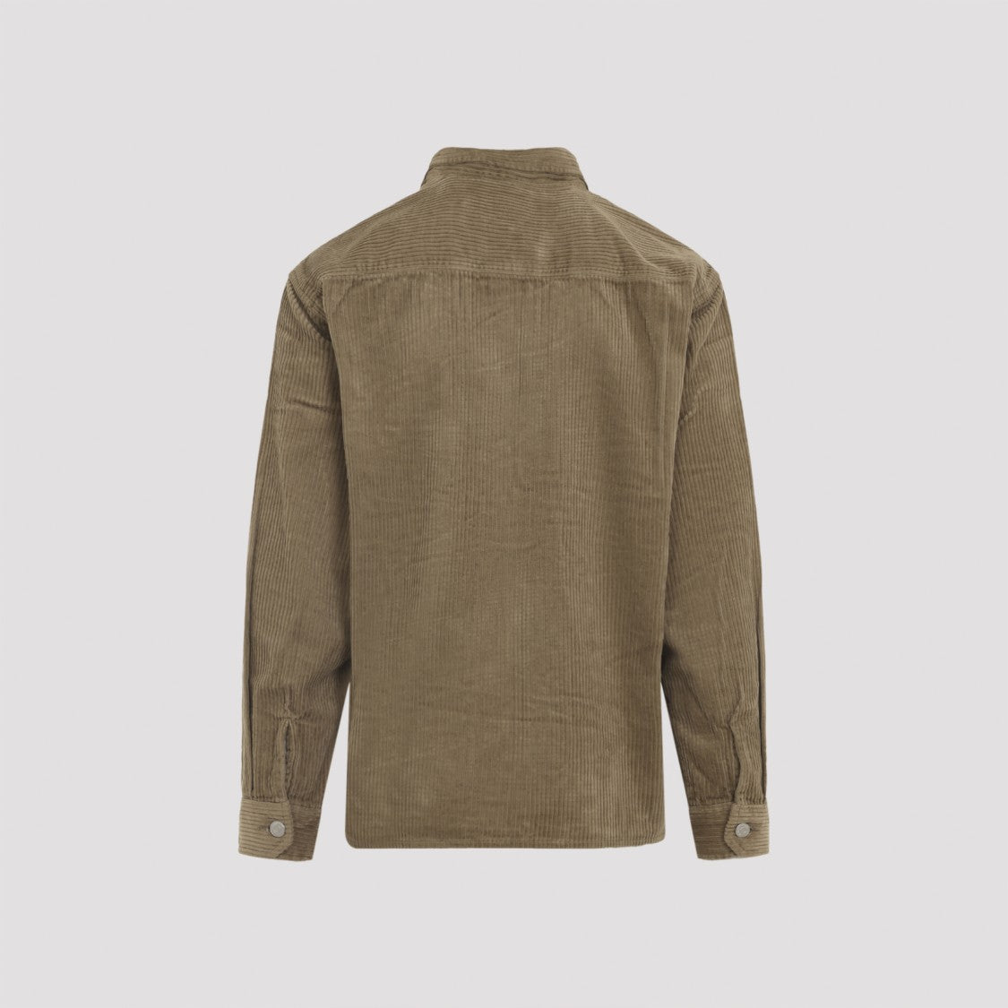 Carhartt Wip Leather Brown Cotton Reynold Shirt Jacket