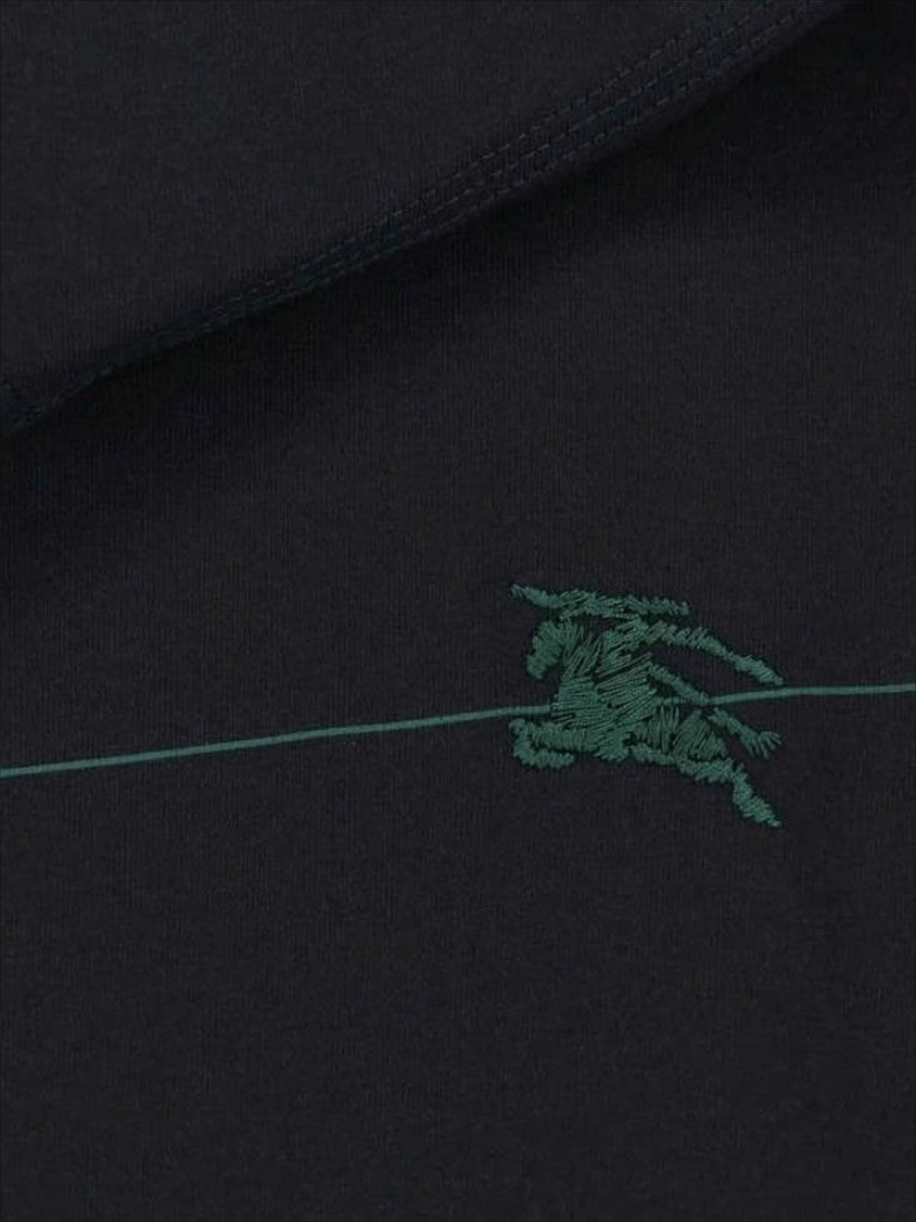 Burberry Relaxed Fit Black T-Shirt