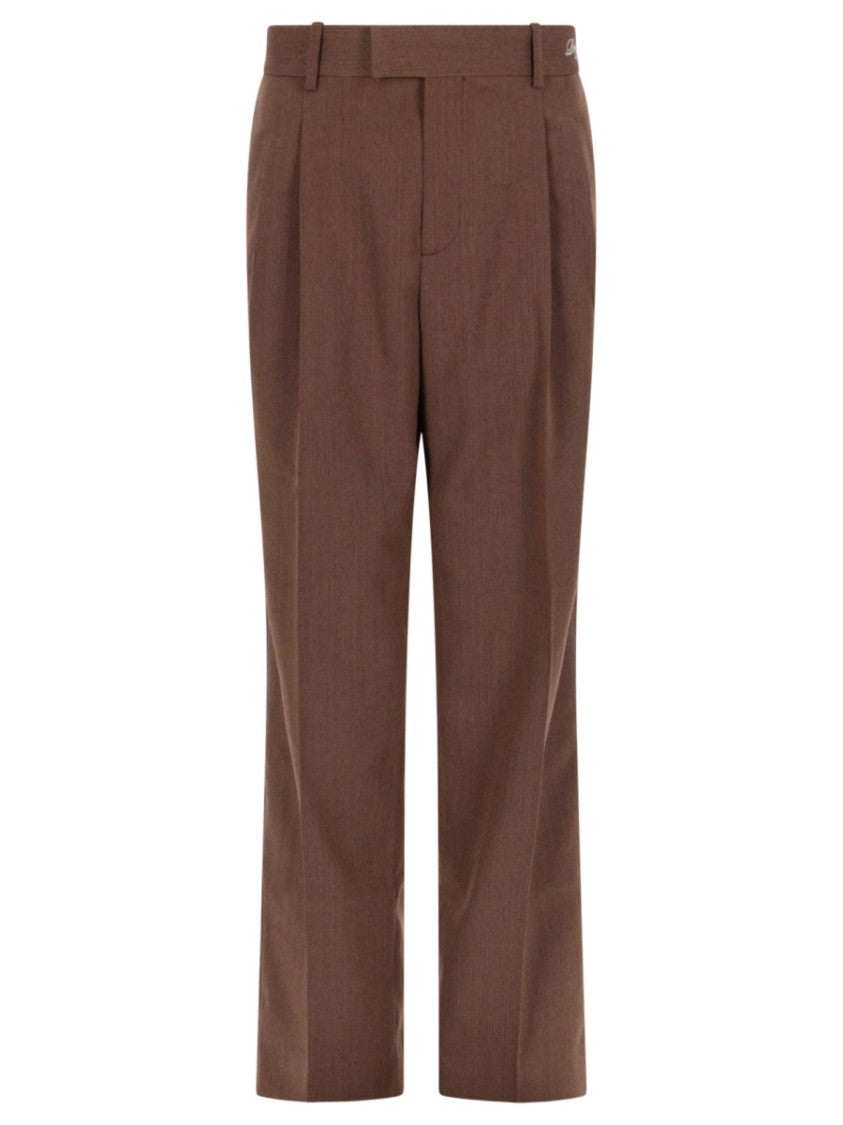 Drôle De Monsieur Brown Golfeur Chevrons Chevron Pants