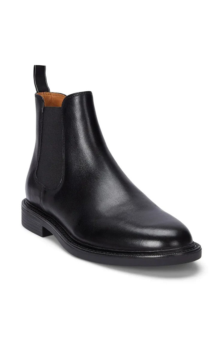 Polo Ralph Lauren Calf Leather Mid-Cut Chelsea Boots