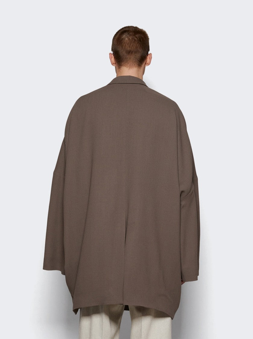 Rick Owens Oversized Arrowhead Jacket Dust