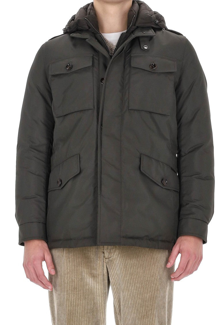 Moorer Isac-Wk Model Nylon Down-Padded Sahariana