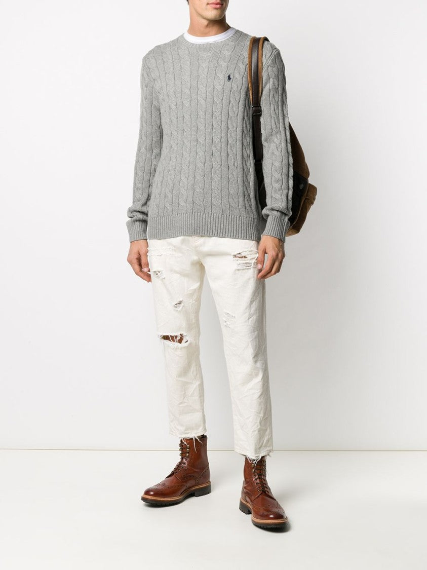 Polo Ralph Lauren Cable Knit Long Sleeve Sweater
